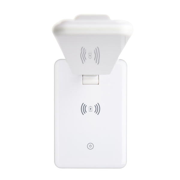 Carica l&#39;immagine nel visualizzatore di Gallery, caricabatteria wireless da personalizzare in abs, eva colore bianco_bianco 121702595 DET09

