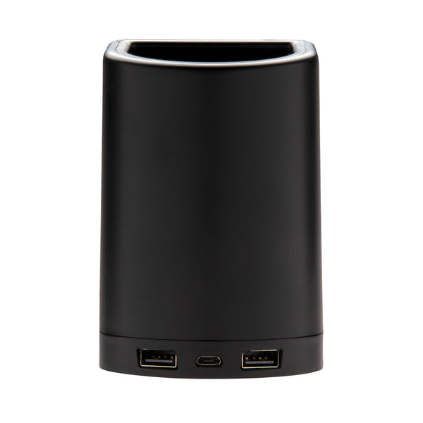 Carica l&#39;immagine nel visualizzatore di Gallery, caricabatteria wireless personalizzati in abs colore nero_nero 121702596 DET09
