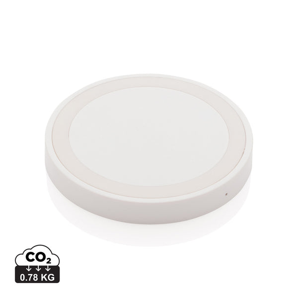 Carica l&#39;immagine nel visualizzatore di Gallery, caricabatteria wireless da personalizzare in abs colore bianco_bianco 121702601 DET09
