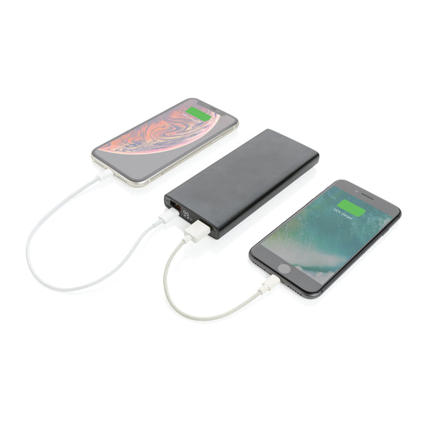 Carica l&#39;immagine nel visualizzatore di Gallery, power bank personalizzati in alluminio, abs colore nero_nero 121703941 DET08
