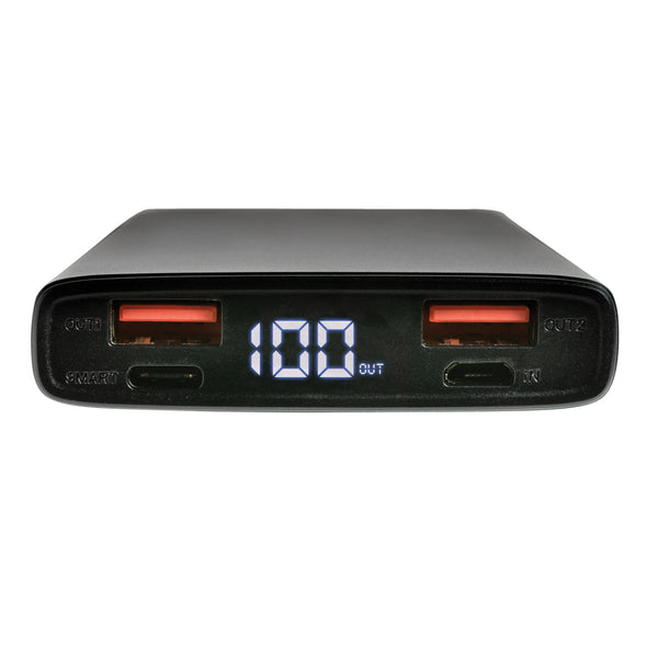 Carica l&#39;immagine nel visualizzatore di Gallery, power bank personalizzati in alluminio, abs colore nero_nero 121703941 DET08
