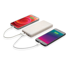 Carica l&#39;immagine nel visualizzatore di Gallery, power bank pubblicitari in paglia di grano, abs colore cachi_verde scuro 121703946 DET03
