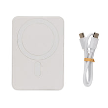 Carica l&#39;immagine nel visualizzatore di Gallery, power bank da personalizzare in abs riciclato colore bianco_bianco 121703957 DET05
