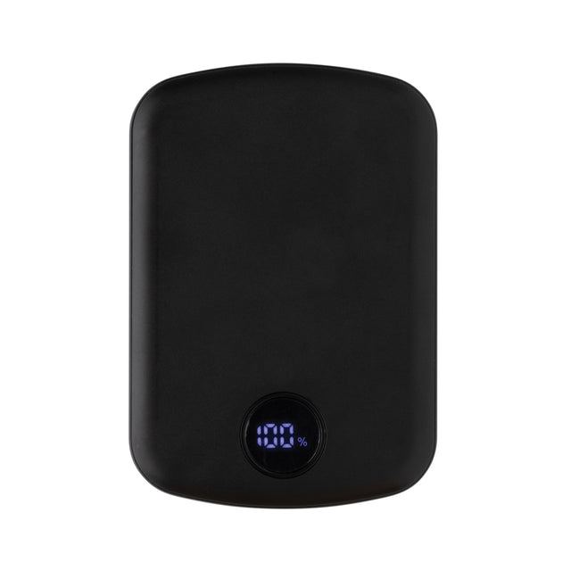 power bank personalizzati in abs riciclato colore nero_nero 121703958 VAR01
