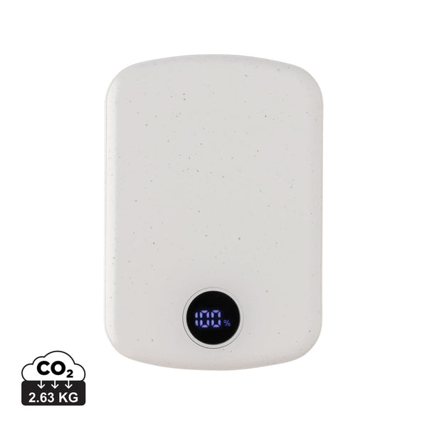 Carica l&#39;immagine nel visualizzatore di Gallery, power bank da personalizzare in abs riciclato colore bianco_bianco 121703958 DET09

