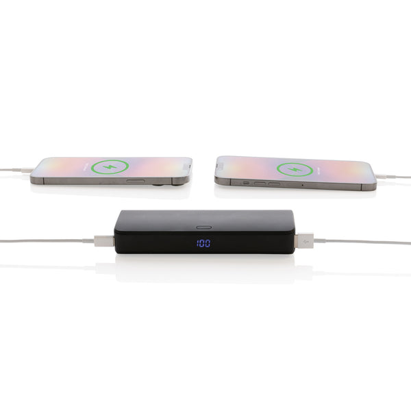 Carica l&#39;immagine nel visualizzatore di Gallery, power bank personalizzati in abs riciclato colore nero_nero 121703965 DET09
