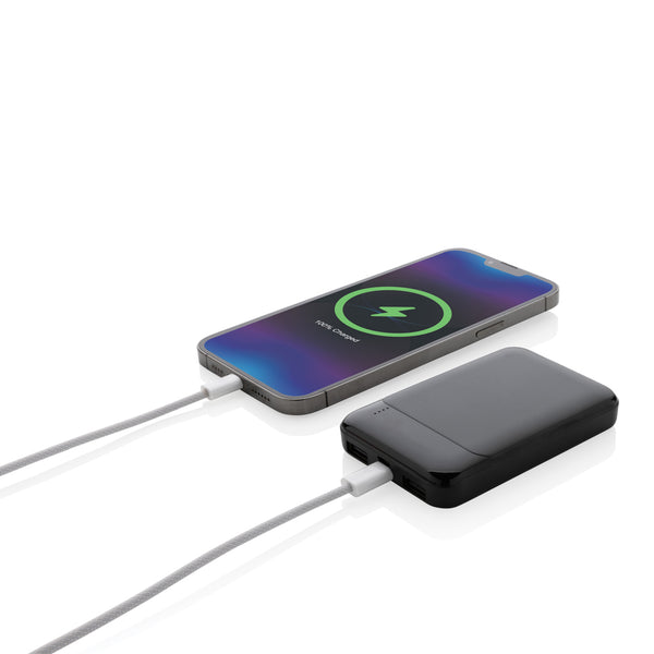 Carica l&#39;immagine nel visualizzatore di Gallery, power bank personalizzati in abs riciclato colore nero_nero 121703978 DET09
