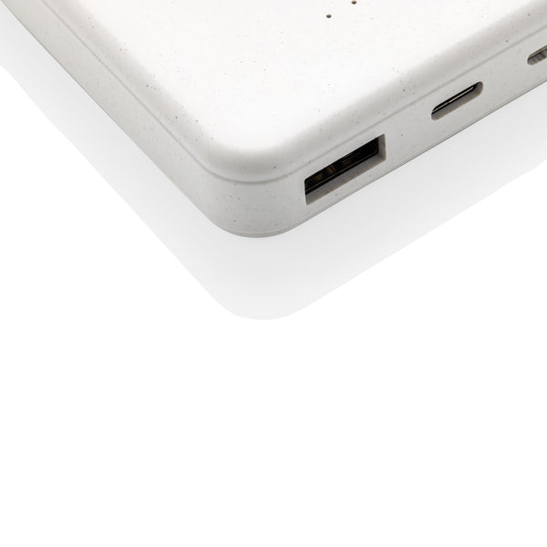 Carica l&#39;immagine nel visualizzatore di Gallery, power bank da personalizzare in abs riciclato colore bianco_bianco 121703979 DET09
