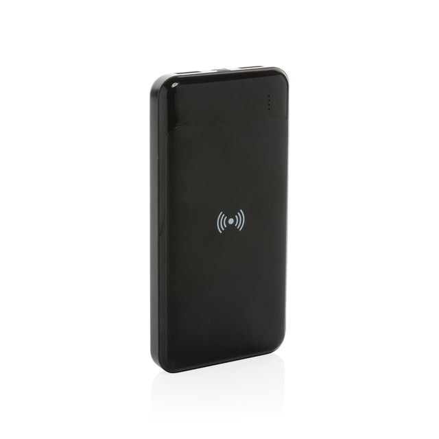 power bank personalizzati in abs riciclato, tpe riciclato colore nero_nero 121703984 VAR01
