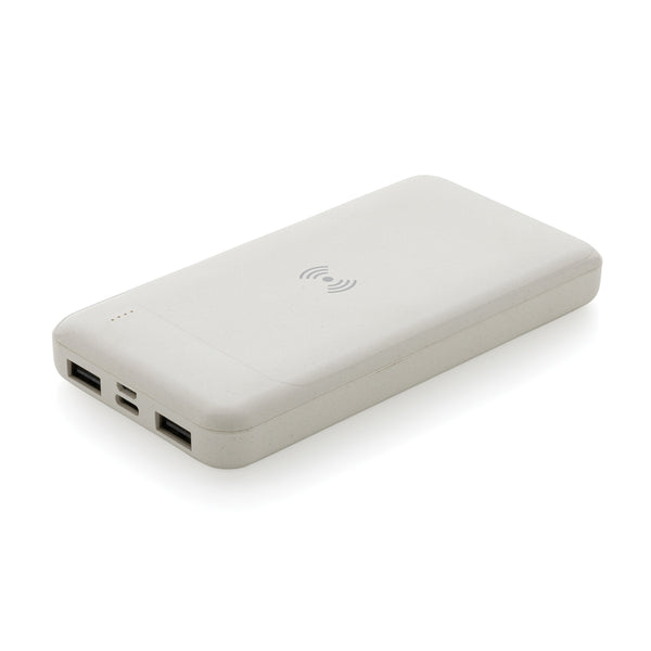Carica l&#39;immagine nel visualizzatore di Gallery, power bank da personalizzare in abs riciclato, tpe riciclato colore bianco_bianco 121703984 DET09
