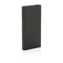 Carica l&#39;immagine nel visualizzatore di Gallery, power bank da personalizzare in alluminio riciclato, abs riciclato colore grigio_grigio 121703986 VAR01

