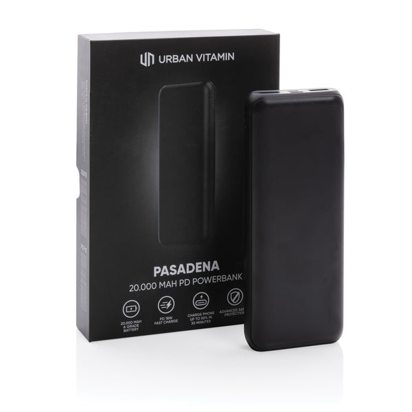 Carica l&#39;immagine nel visualizzatore di Gallery, power bank personalizzati in abs, pc colore nero_nero 121703992 DET09
