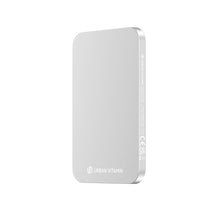 Carica l&#39;immagine nel visualizzatore di Gallery, power bank stampati con logo in alluminio, abs riciclato colore argento_argento 121703998 DET09

