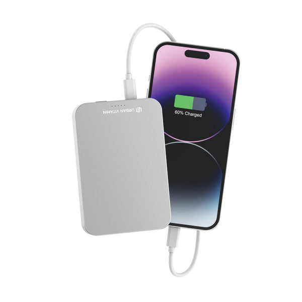 Carica l&#39;immagine nel visualizzatore di Gallery, power bank stampati con logo in alluminio, abs riciclato colore argento_argento 121704001 DET09
