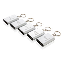 Carica l&#39;immagine nel visualizzatore di Gallery, power bank da personalizzare in alluminio, abs colore grigio_grigio 121704136 DET07
