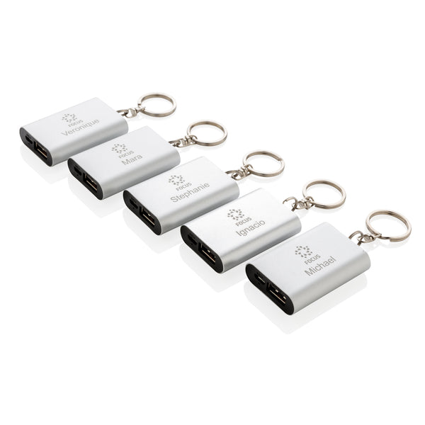 Carica l&#39;immagine nel visualizzatore di Gallery, power bank da personalizzare in alluminio, abs colore grigio_grigio 121704136 DET09
