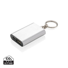 Carica l&#39;immagine nel visualizzatore di Gallery, power bank da personalizzare in alluminio, abs colore grigio_grigio 121704136 DET01
