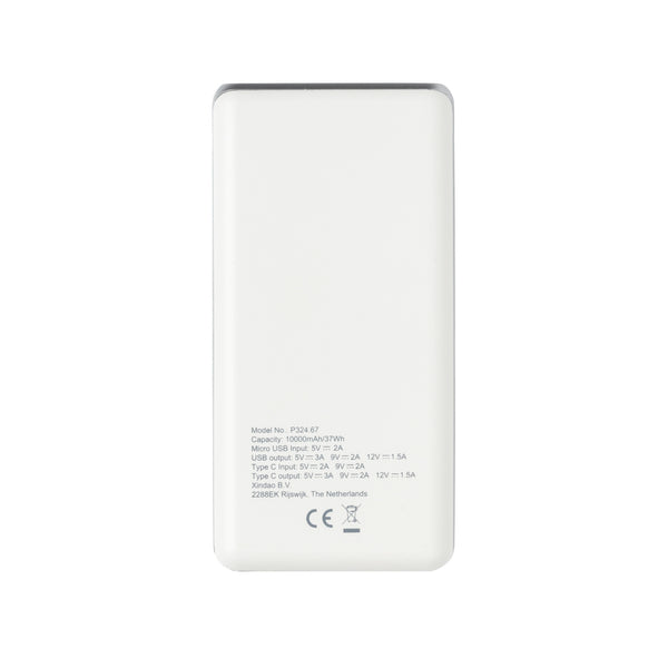 Carica l&#39;immagine nel visualizzatore di Gallery, power bank da personalizzare in abs colore bianco_bianco 121704184 DET09
