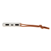 Carica l&#39;immagine nel visualizzatore di Gallery, power bank da personalizzare in abs, alluminio colore bianco_bianco 121704186 DET05
