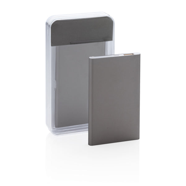 Carica l&#39;immagine nel visualizzatore di Gallery, power bank da personalizzare in alluminio, abs colore carbon-fossile_grigio 121704212 DET09
