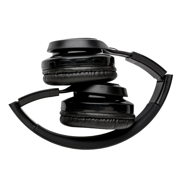 Carica l'immagine nel visualizzatore di Gallery, cuffie bluetooth personalizzate in abs, silicone colore nero_nero 121704344 DET09
