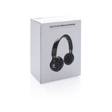 Carica l'immagine nel visualizzatore di Gallery, cuffie bluetooth personalizzate in abs, silicone colore nero_nero 121704344 DET05
