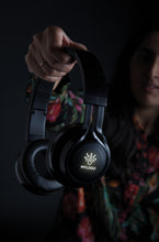 Carica l'immagine nel visualizzatore di Gallery, cuffie bluetooth personalizzate in abs, silicone colore nero_nero 121704344 DET07
