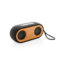Carica l'immagine nel visualizzatore di Gallery, casse speaker bluetooth personalizzate in bambù, poliestere colore nero_nero 121704528 DET02
