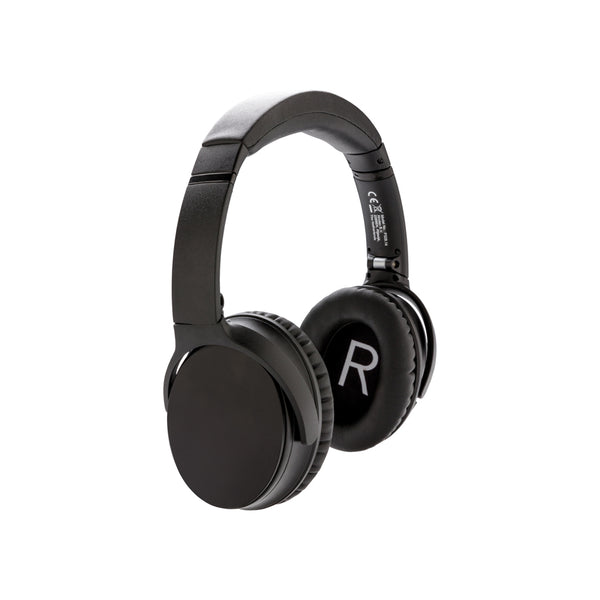 Carica l'immagine nel visualizzatore di Gallery, cuffie bluetooth personalizzate in abs colore nero_nero 121704531 DET09
