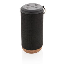 Carica l'immagine nel visualizzatore di Gallery, casse speaker bluetooth personalizzate in poliestere, sughero colore nero_nero 121704552 DET07
