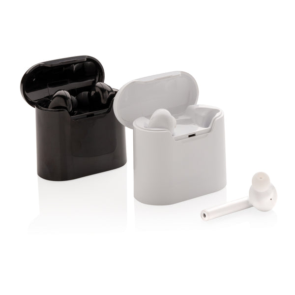 Carica l&#39;immagine nel visualizzatore di Gallery, auricolari wireless da personalizzare in abs colore bianco_bianco 121704618 DET09
