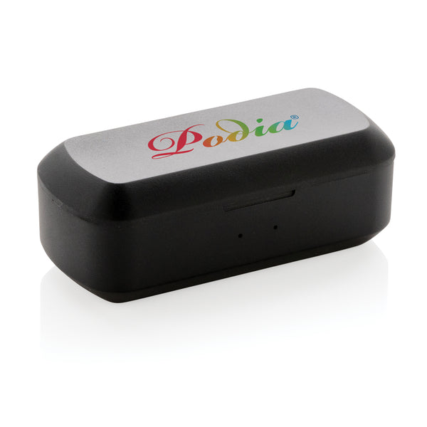 Carica l&#39;immagine nel visualizzatore di Gallery, auricolari wireless personalizzati in abs colore nero_nero 121704621 DET09

