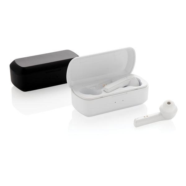 Carica l'immagine nel visualizzatore di Gallery, auricolari wireless da personalizzare in abs colore bianco_bianco 121704621 DET09
