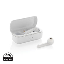 Carica l'immagine nel visualizzatore di Gallery, auricolari wireless da personalizzare in abs colore bianco_bianco 121704621 DET01
