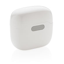 Carica l'immagine nel visualizzatore di Gallery, auricolari wireless da personalizzare in abs, silicone colore bianco_bianco 121704624 DET04
