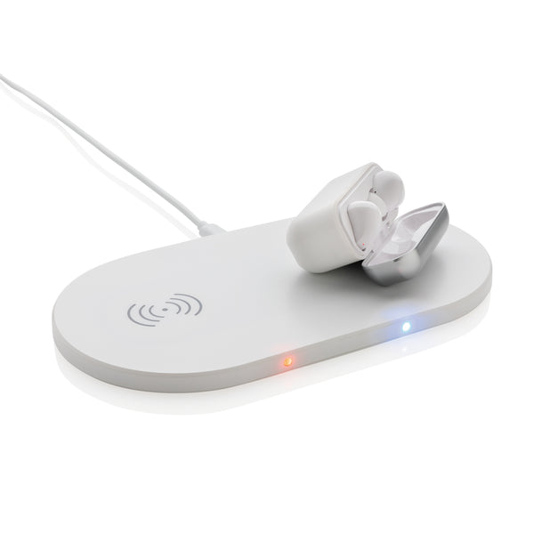 Carica l'immagine nel visualizzatore di Gallery, auricolari wireless da personalizzare in abs colore bianco_bianco 121704626 DET09
