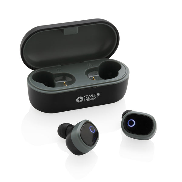 Carica l'immagine nel visualizzatore di Gallery, auricolari wireless personalizzati in abs colore nero_nero 121704628 DET09
