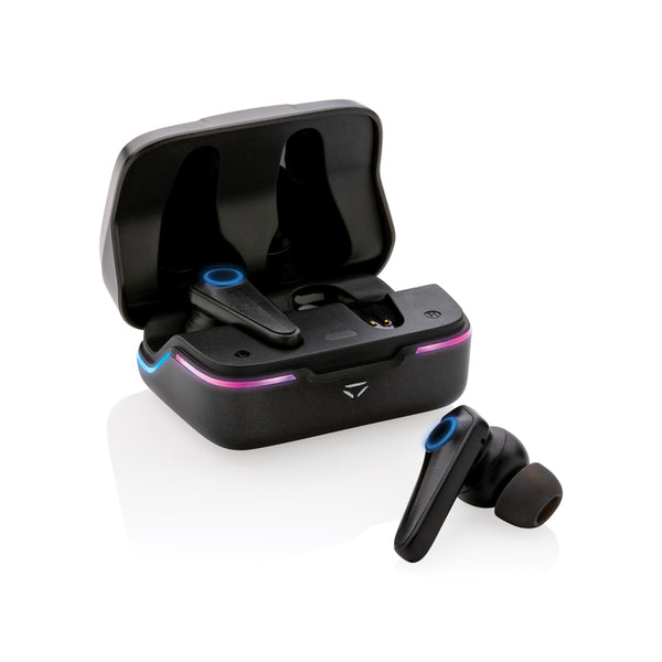 Carica l'immagine nel visualizzatore di Gallery, auricolari wireless personalizzati in abs colore nero_nero 121704637 DET09
