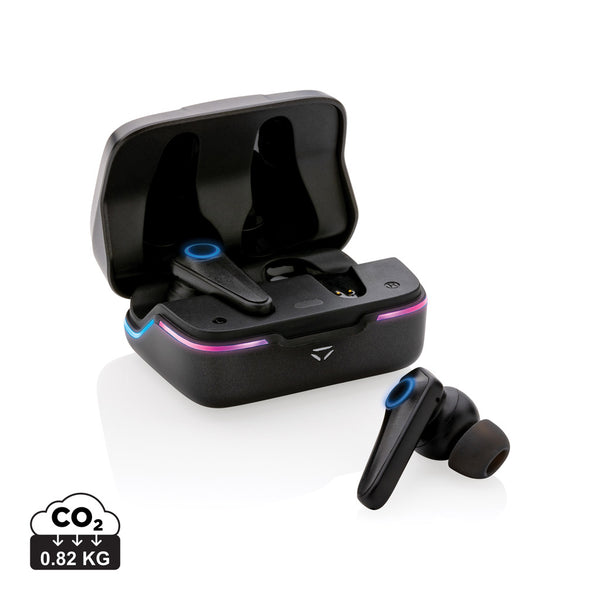 Carica l'immagine nel visualizzatore di Gallery, auricolari wireless personalizzati in abs colore nero_nero 121704637 DET09
