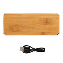 Carica l'immagine nel visualizzatore di Gallery, casse speaker bluetooth personalizzate in metallo, bambù colore grigio_grigio 121704638 DET04

