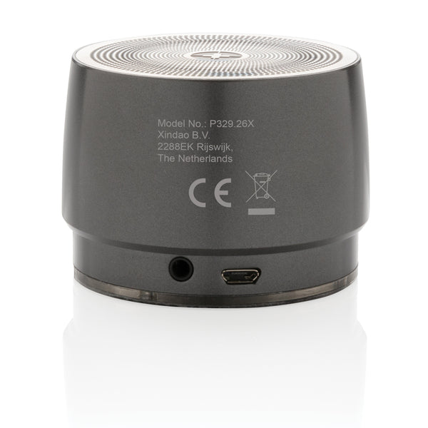 Carica l'immagine nel visualizzatore di Gallery, casse speaker bluetooth personalizzate in metallo, abs colore grigio_grigio 121704643 DET09
