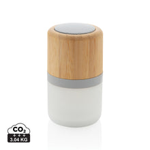 Carica l'immagine nel visualizzatore di Gallery, casse speaker bluetooth da personalizzare in abs, bambù colore bianco_bianco 121704651 DET01
