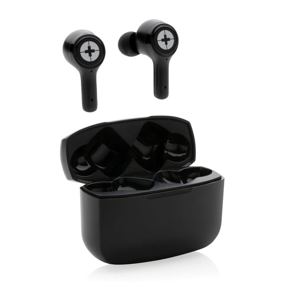 Carica l'immagine nel visualizzatore di Gallery, auricolari wireless personalizzati in abs colore nero_nero 121704653 DET09
