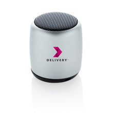 Carica l&#39;immagine nel visualizzatore di Gallery, casse speaker bluetooth pubblicitarie in metallo, abs colore argento_argento 121704656 DET05
