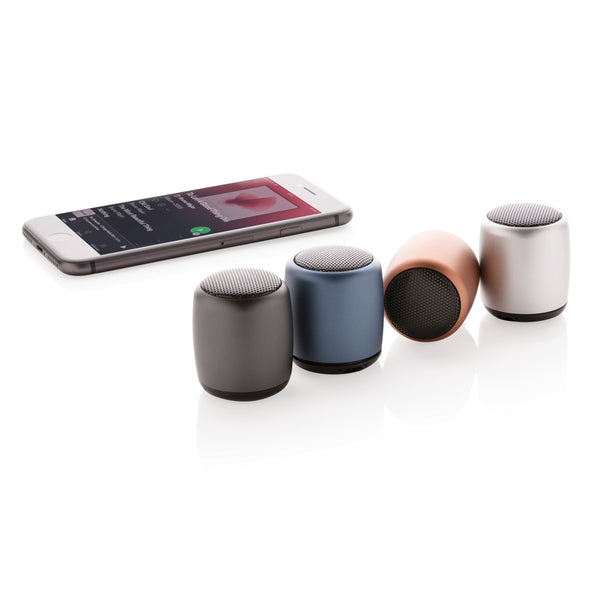 Carica l&#39;immagine nel visualizzatore di Gallery, casse speaker bluetooth pubblicitarie in metallo, abs colore argento_argento 121704656 DET09
