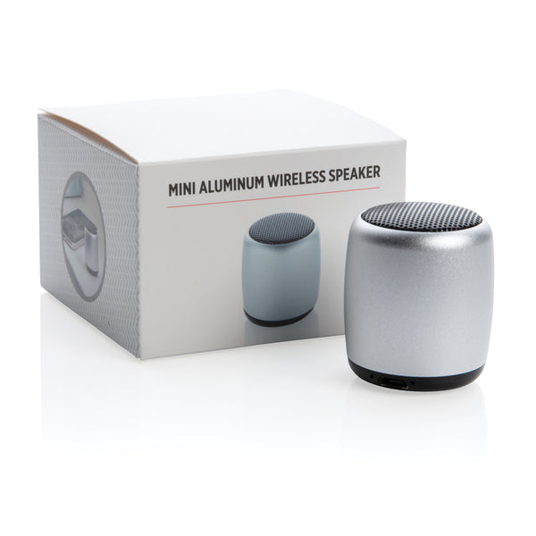 Carica l&#39;immagine nel visualizzatore di Gallery, casse speaker bluetooth pubblicitarie in metallo, abs colore argento_argento 121704656 DET09
