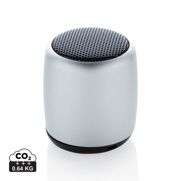 Carica l&#39;immagine nel visualizzatore di Gallery, casse speaker bluetooth pubblicitarie in metallo, abs colore argento_argento 121704656 DET09
