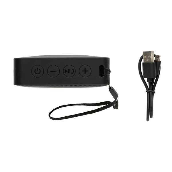 Carica l'immagine nel visualizzatore di Gallery, casse speaker bluetooth personalizzate in abs riciclato colore nero_nero 121704665 DET09
