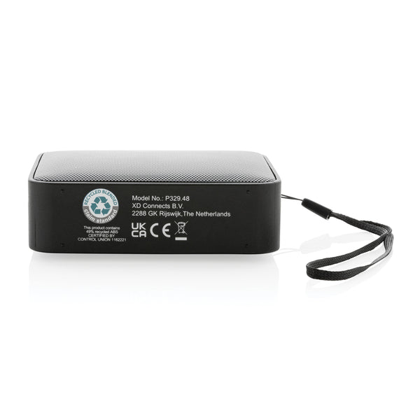 Carica l'immagine nel visualizzatore di Gallery, casse speaker bluetooth personalizzate in abs riciclato colore nero_nero 121704665 DET09
