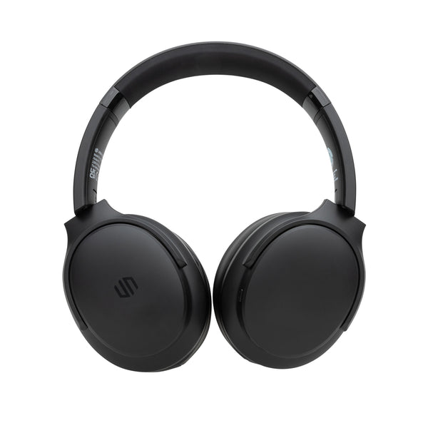 Carica l'immagine nel visualizzatore di Gallery, cuffie bluetooth personalizzate in abs riciclato, pu colore nero_nero 121704666 DET09
